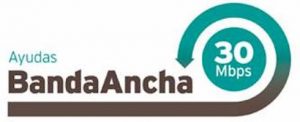 Subvenciones para la contratación de servicios de acceso de banda ancha fija de alta velocidad a 30 Megabytes/s logobandaancha 0 300x122 - Subvenciones para la contratación de servicios de acceso de banda ancha fija de alta velocidad a 30 Megabytes/s