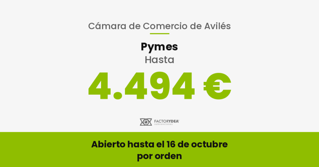 ayudas-pyme-digital-2026-aviles-3 Pymes · Hasta 4.494 € · para digitalizar tu empresa, con un diagnóstico gratuito (Abierto hasta el 16 de octubre · por orden)