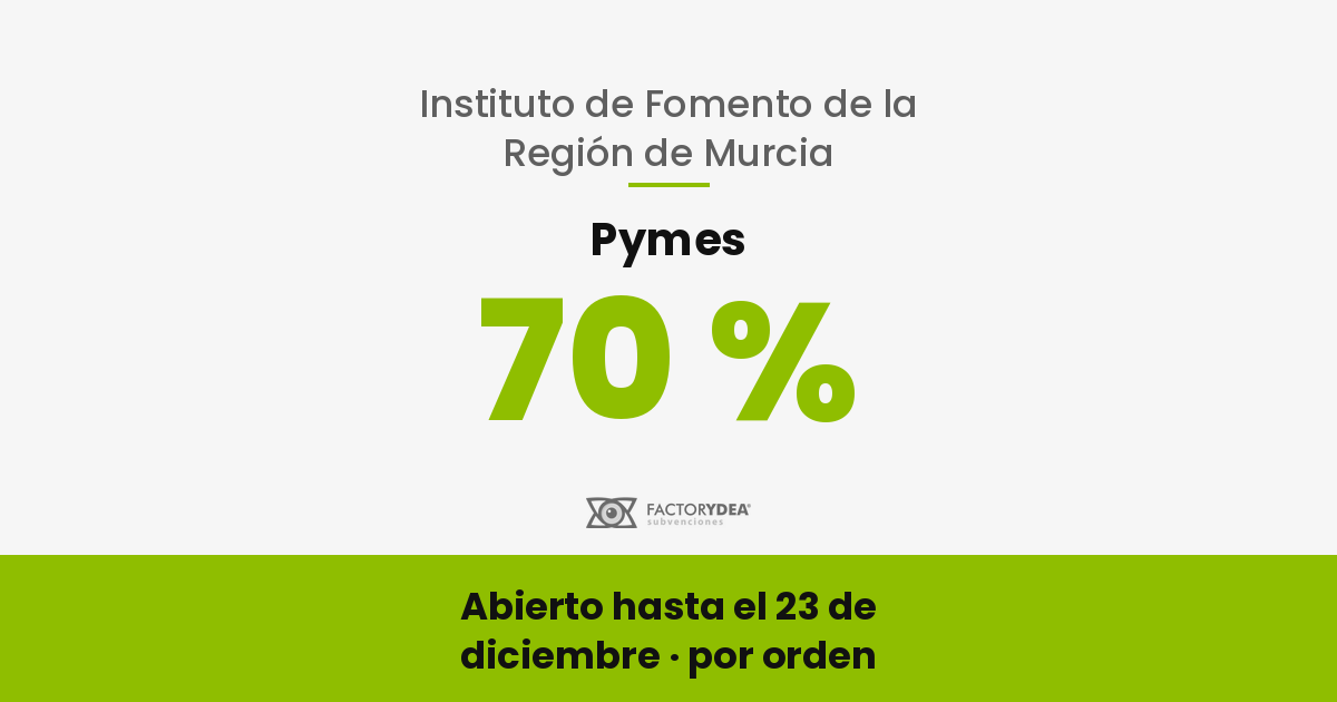 Subvenciones y ayudas cheque innovacion region de murcia 1 - Subvenciones y ayudas